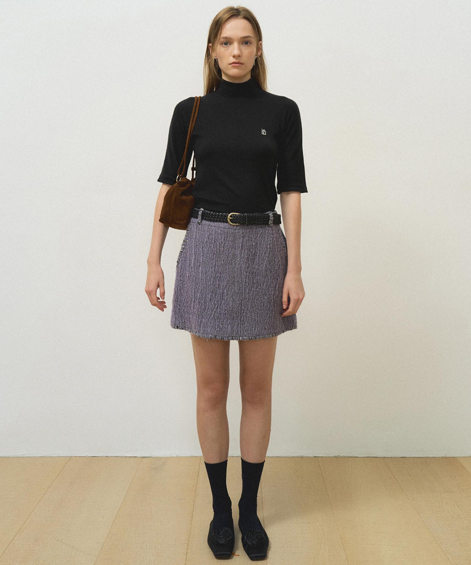 I Ulai Snow Turtleneck Tee Black Black/Free