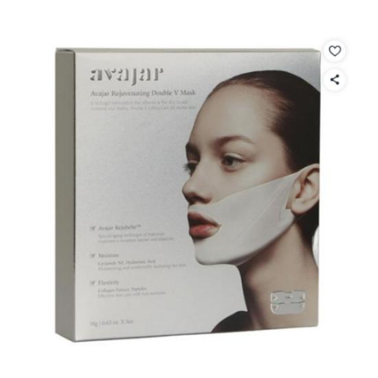 AVAJAR Rejuvenating Double V Mask Firming & Lifting Care 5 Sheets