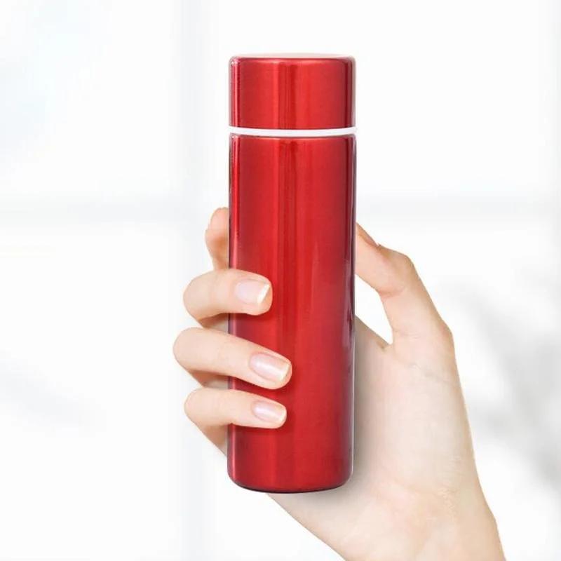 130ML Portable Pocket Thermos Bottle Stainless Steel Mini Thermal Water Bottle Insulated Flask Cup Outdoor Camping Drinkware
