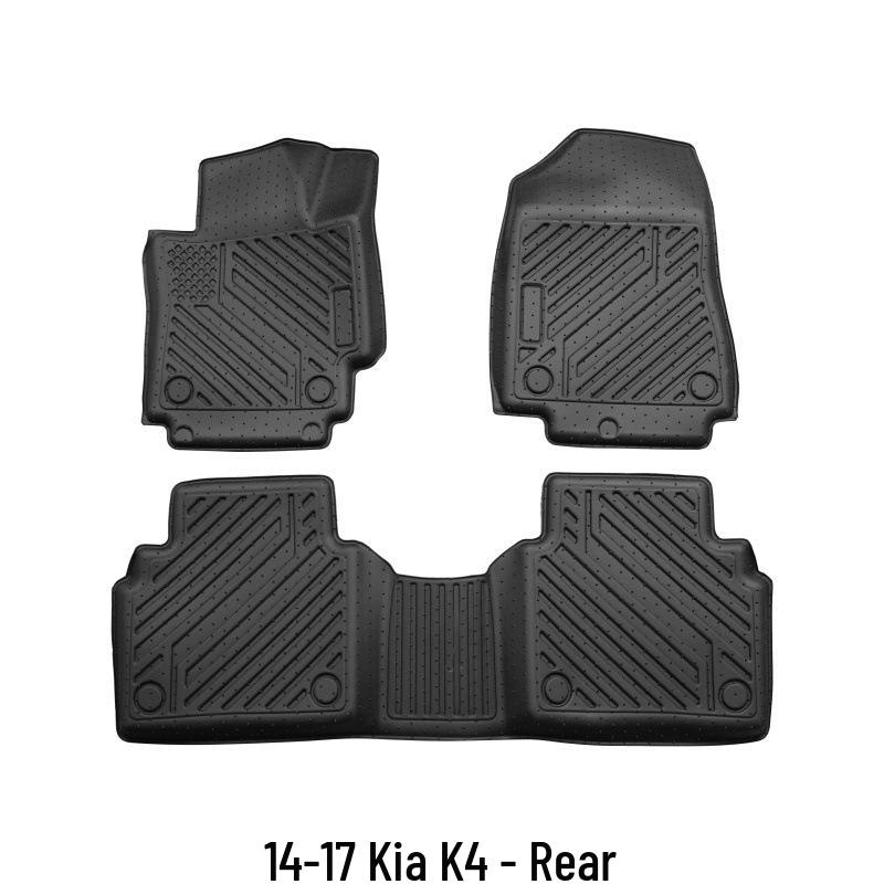 Kia K4 Floor Mats 2014-2017 Anti-Slip TPE Interior Upgrade