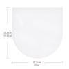 100Pcs Double-sided Record Protective Sleeves Flat Open Top Bag Cover for 7'' for Records Thicken Sleeve