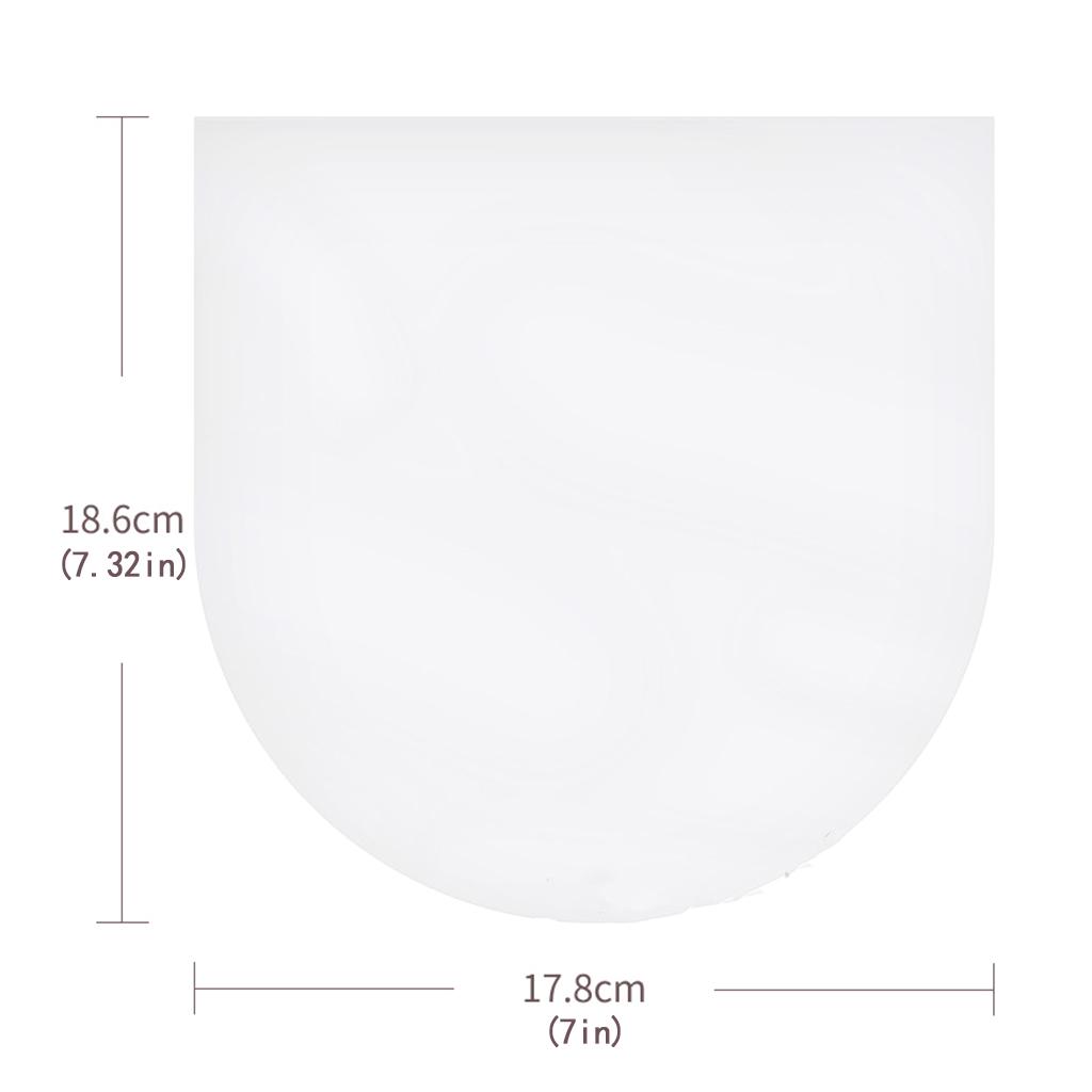 100Pcs Double-sided Record Protective Sleeves Flat Open Top Bag Cover for 7'' for Records Thicken Sleeve