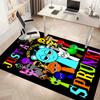 Sprunki1 Printed Absorbent Washable Carpet, Non-Slip Bathroom Mats, Kitchen Rugs, Yoga Mat,Living Room Entrance, Camping Picnic Rugs