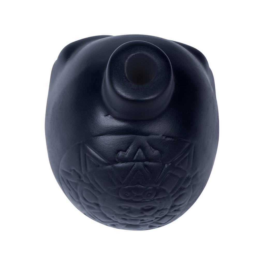 Deekec Screaming Aztec Death Whistle - Skull Black, Perfect Gift for Friends - Suitable for Various Festivals