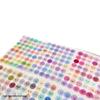 Creative Cute Round Expression Smiley Face Sticker Book with Decorative Patterns for Sealing and Packaging.