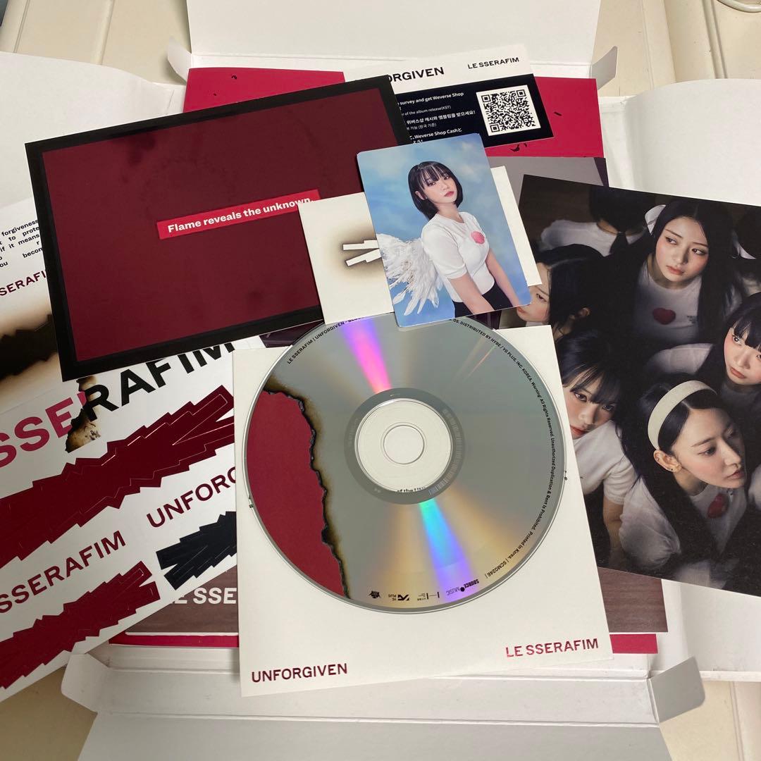 

[USED] LE SSERAFIM UNFORGIVEN album