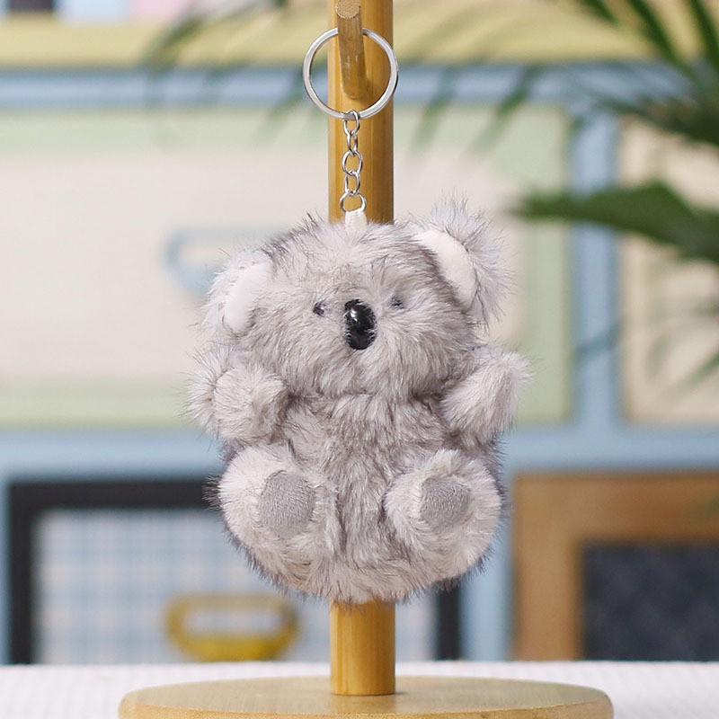 Plush Bear Keychain With Pp Cotton Filling For Kids And Adults
