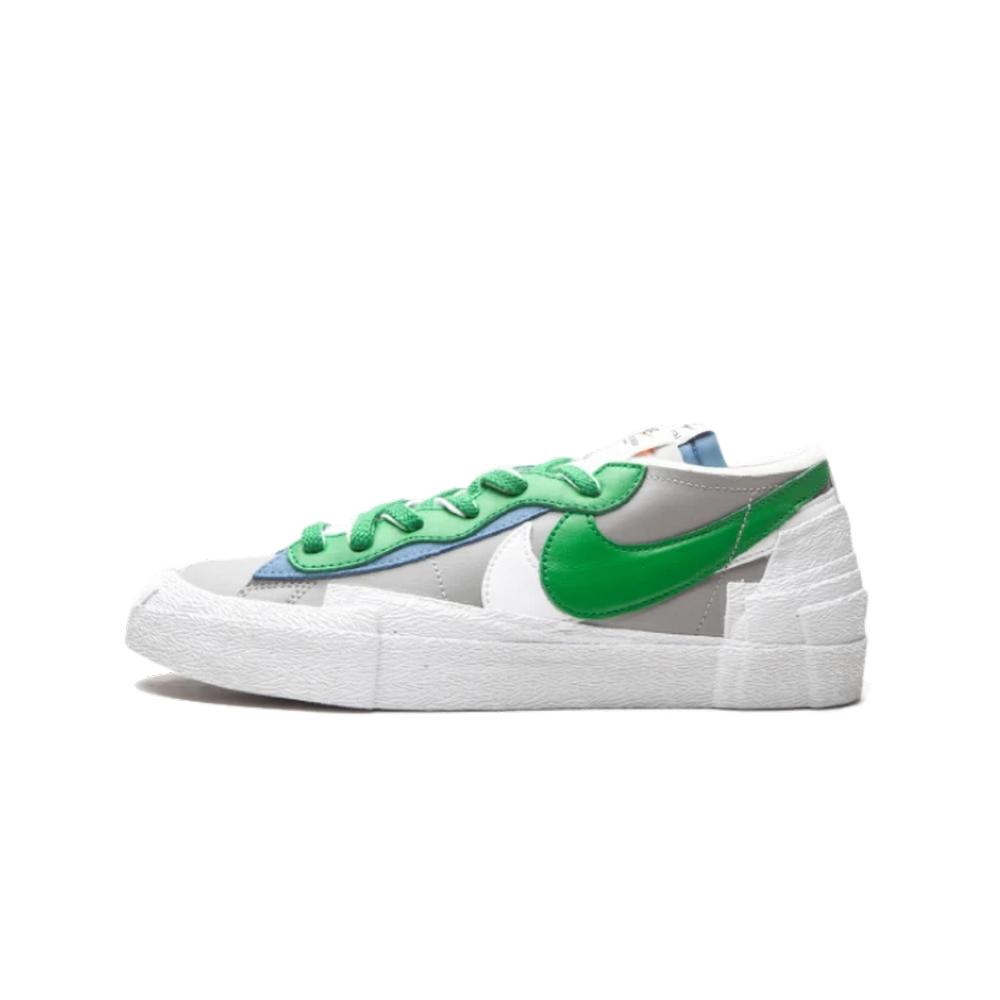 Nike Blazer Low Sacai Medium Grey Classic Green
