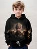 Haine pentru copii Hanorace Haine pentru băieți Imprimeu 3D Black Myth Wukong Haine pentru copii de primăvară-toamnă Hanorac cu glugă de exterior la modă