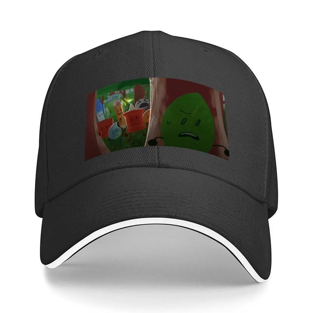 BFDI Leafy Chase Scene Baseball Cap Hood Visor tactical cap Sports Cap Man Womens