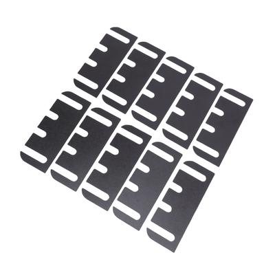 Door Hinge Shim Fine Tuning 5Celsius8 Inch Radius Corner   PVC Hardware Door Hinge Spacer for Repairing