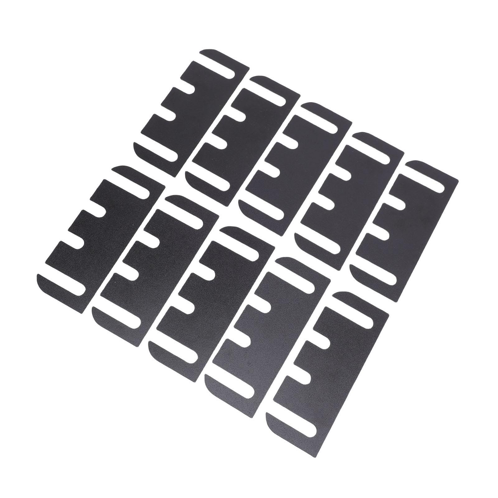 Konnwei Door Hinge Shim Fine Tuning 5Celsius8 Inch Radius Corner Pvc Hardware Door Hinge Spacer For Repairing
