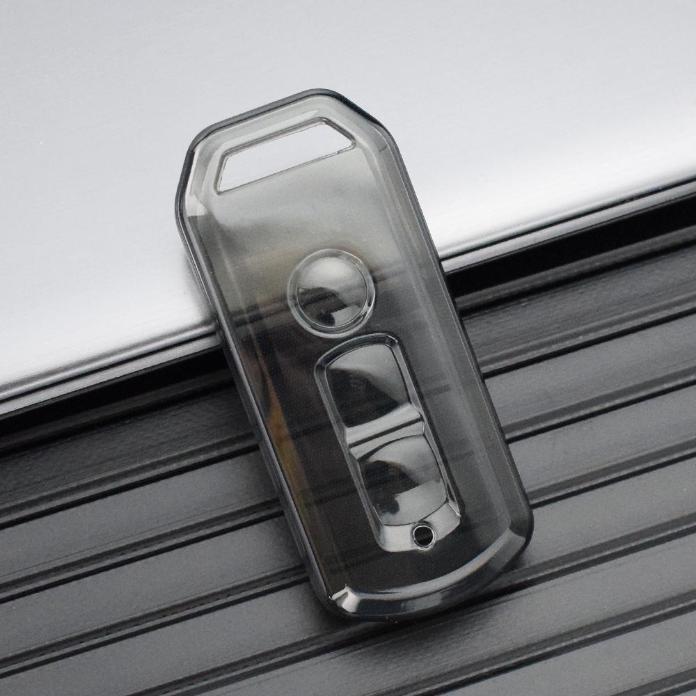 For Honda PCX Forza 300 Airblade 125 C125 Super Cub Scooter Vario 150 TPU 3 Buttons Car Key Case Smart Remote Control Fob Cover