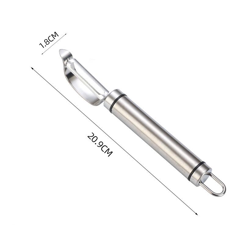 Edelstahl Obst Gemüse Werkzeug Kartoffelschäler Apfelentkerner Schneider Melonenschaufel Fischschuppenschaber Home Küchenzubehör