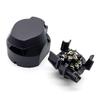 13Pin 12V Euro Round Trailer Caravans Socket Electrical Connector Adapter Towing Socket Plug Car Accessories
