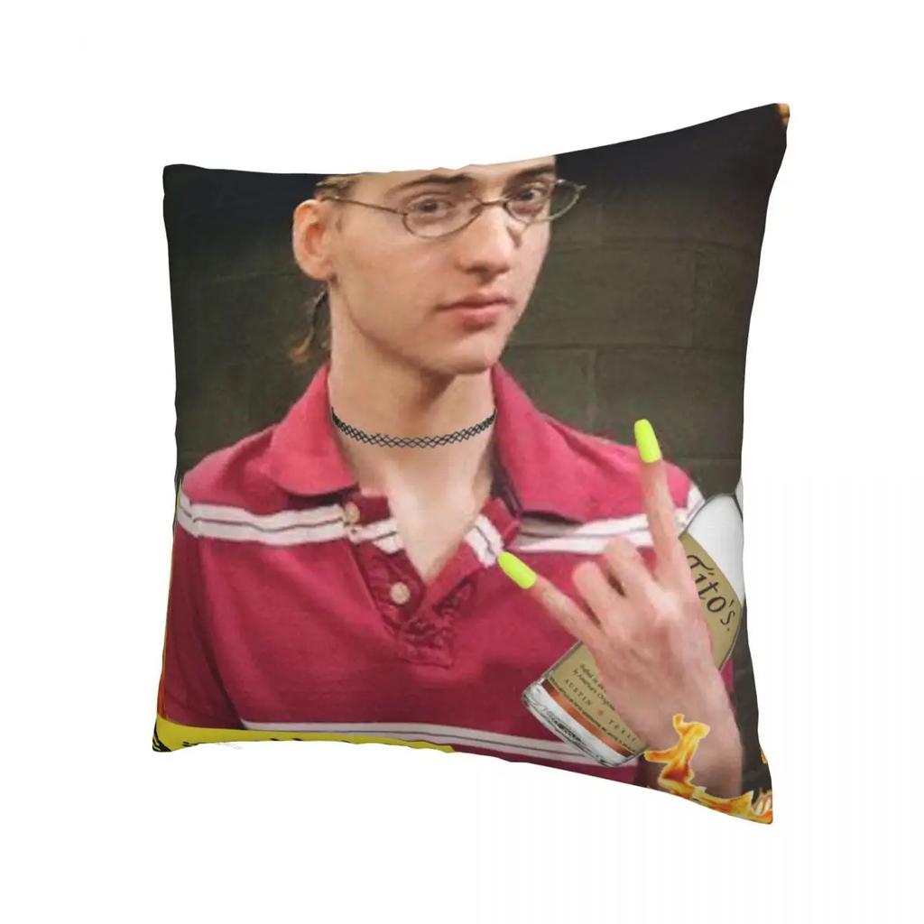 Shots Funny Gibby Pillowcase Double-sided Printing Cushion Cover Decorative Ravi Meme Yk Throw Pillow Case Cover Home Square