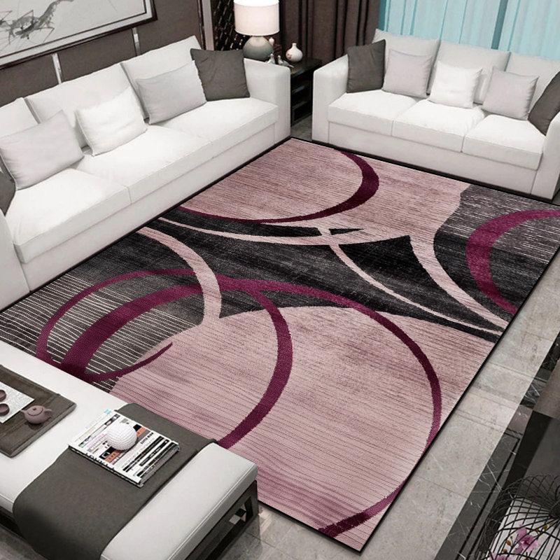 Dywan Nordic Geometry Line Salon Duży Rozmiar Dywaniki Obszarowe pod Sofy 200x300cm Dekoracja Domu Sypialnia Zmywalny Szatnia Miękkie Maty Podłogowe