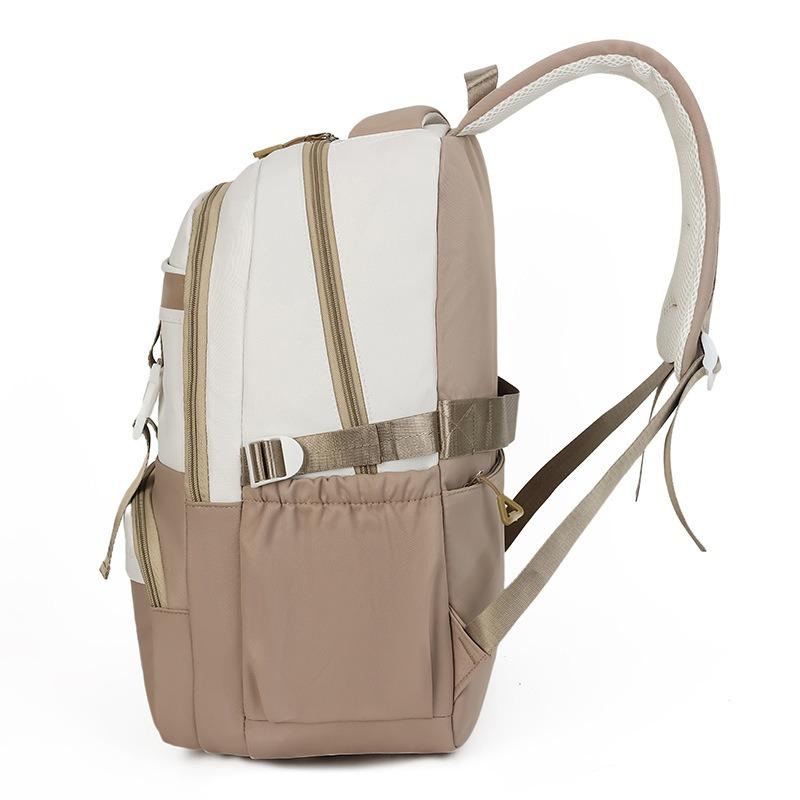 New junior high school student schoolbag large capacity high school student simple college student female backpack college lightweight backpack