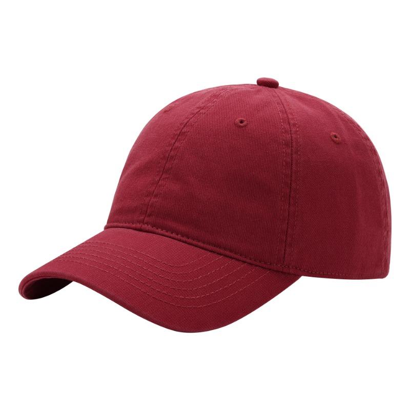 Washed premium baseball cap combed cotton women's deep top big brim cap trendy casual sunscreen hat