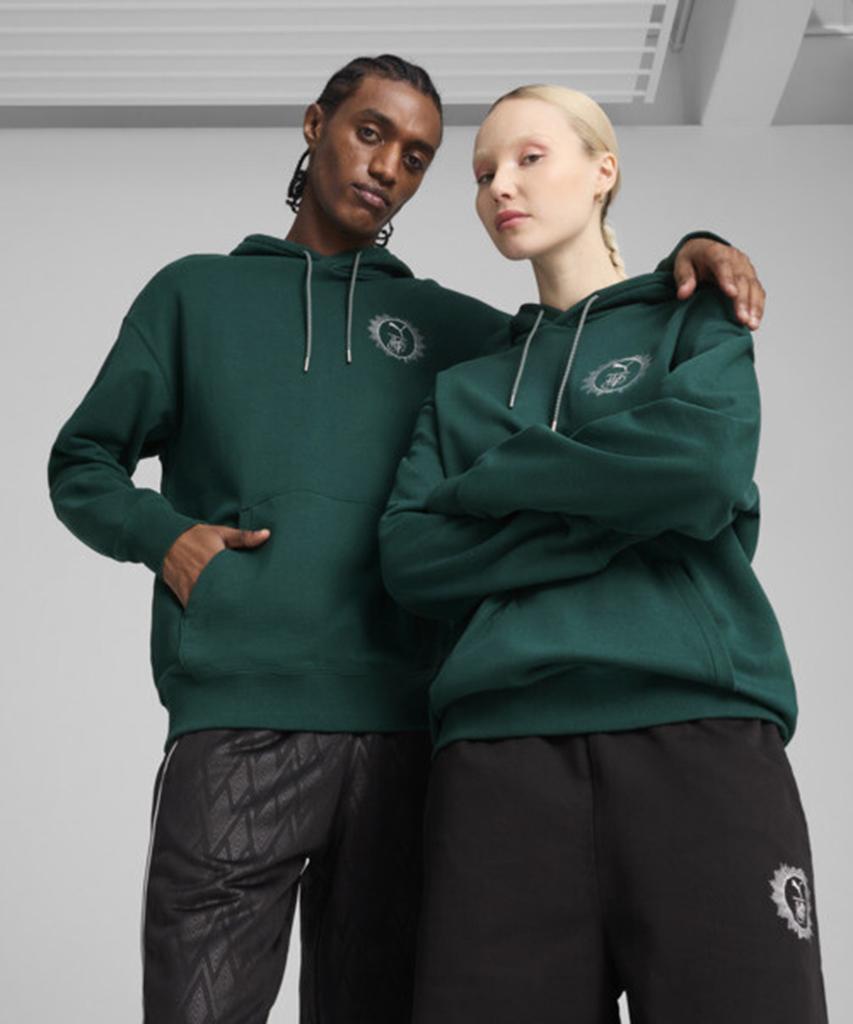 Puma X Harry Potter Relax Graphic Hoodie - Dark Myrtle / 630093-60