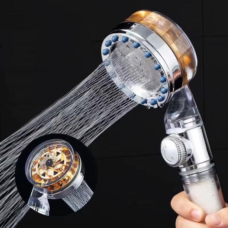 Shower Head Pressurized Handheld Water-saving Filter High Pressure Rain Accessories CE SASO UPC Certified