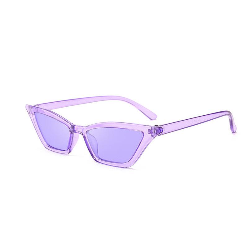 Eye Sunglasses Trendy Triangle Small Frame Sunglasses Women’S Fashion Sunglasses Plastic For Street Photography Driving