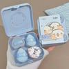 Stapi - Set of 5: Sheep Powder Puff with Case (Various Designs)