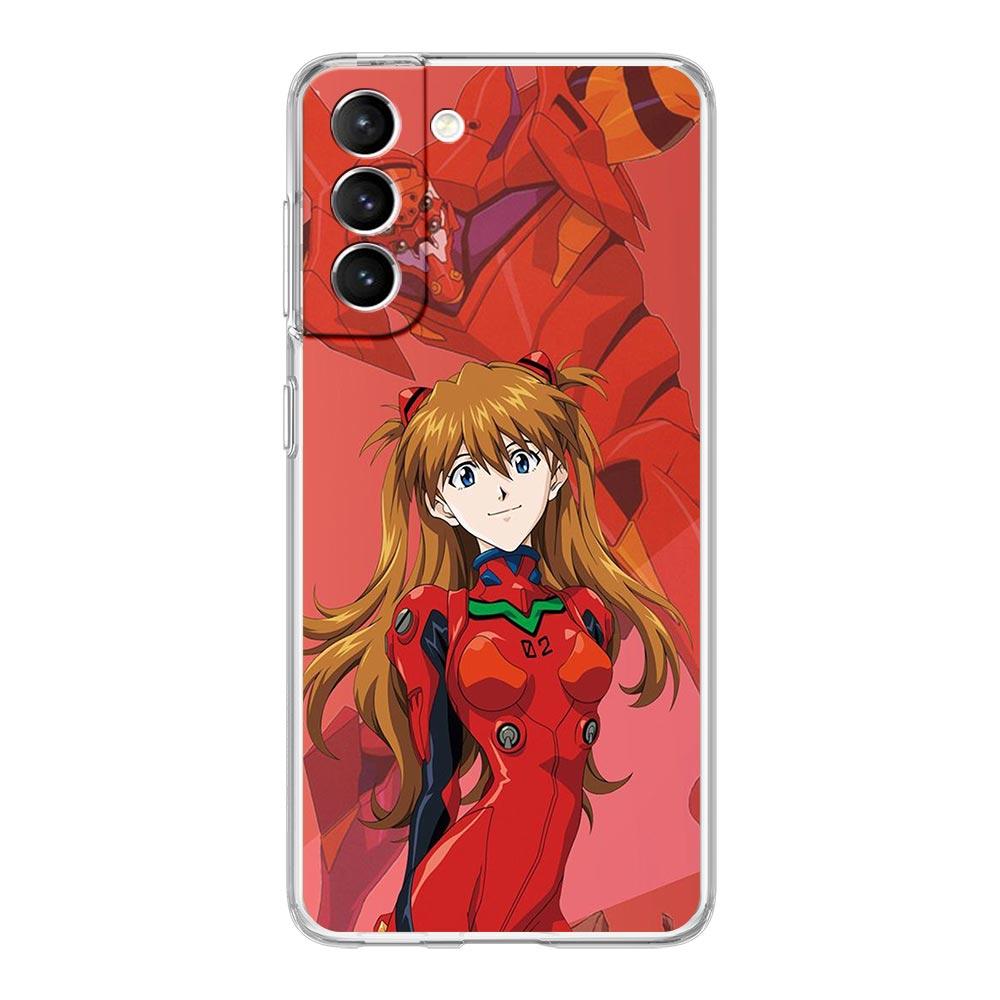 Neon Genesis Evangelion EVA-Telefonhülle für Samsung Galaxy S22 5G S20 Ultra S21 FE 5G S10E S9 S8 S10 Plus Note 20 10 Lite-Abdeckung