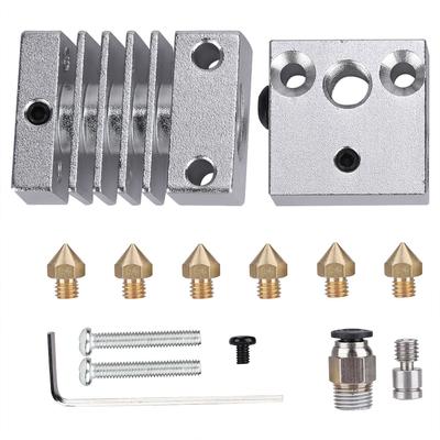 3D Printer Stainless Steel J Head Hotend Extruder Kit For Creality CR10 CR10S CR10S4 CR10S5