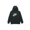 Pullover Herren Schwarz Kapuze Verdickt Regular CU4374-010