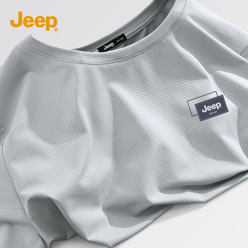 JEEP Men's Quick-Dry Mesh Outdoor Sport T-Shirt