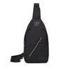 New men's breast bag, casual nylon sports breast bag, multi-functional anti-theft shoulder bag, fashionable messenger bag.