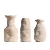 Nordic Abstract Ceramic Texture Vase,retro Wabi Sabi Style Flower Arrangement Ornaments,living Room Bedroom Entrance Decoration