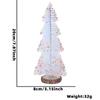 Mini Christmas Elegant Tree Decor Charming Star Shape Design Tabletop Display For Joy Holiday