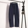 Autumn Spring Long Pants Sweatpants Women Harem Elastic Solid Waist Loose Pants