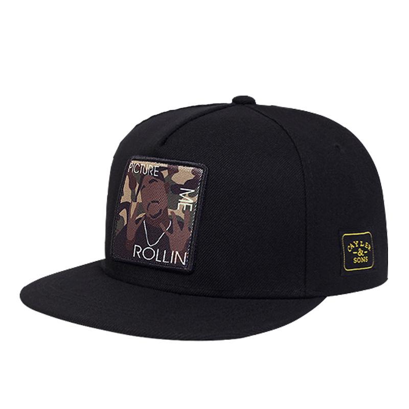 New Head Alphabet Cool Man Embroidered Snapback HipHop Knight Caps  Outdoor Sport Leisure Trucker Hats Baseball Caps adjustable