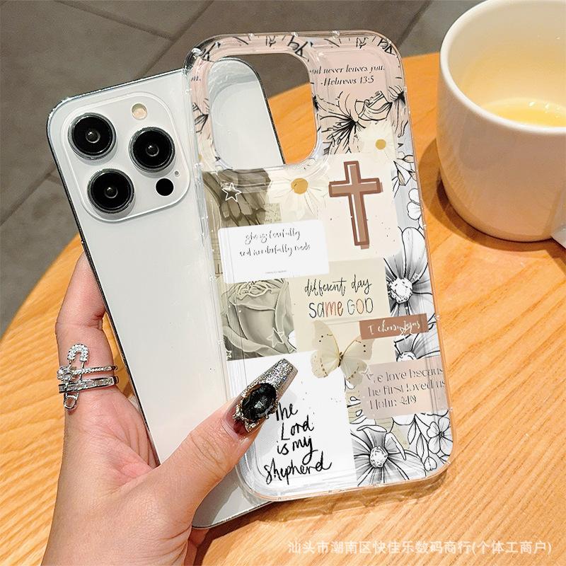 European and American style for iPhone Apple 11/12/13/14/15/16 Pro Max airbag anti-drop mobile phone case