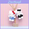 Adorable Hello Kitty Plush Toy Cute Cartoon Cat Doll For Girls Bag Charm Accessory