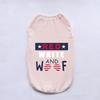 Soft Cotton Pet Sleeveless Vest Solid‑Color Breathable Cat Shirts Comfortable Wear‑Resistant Home Clothes
