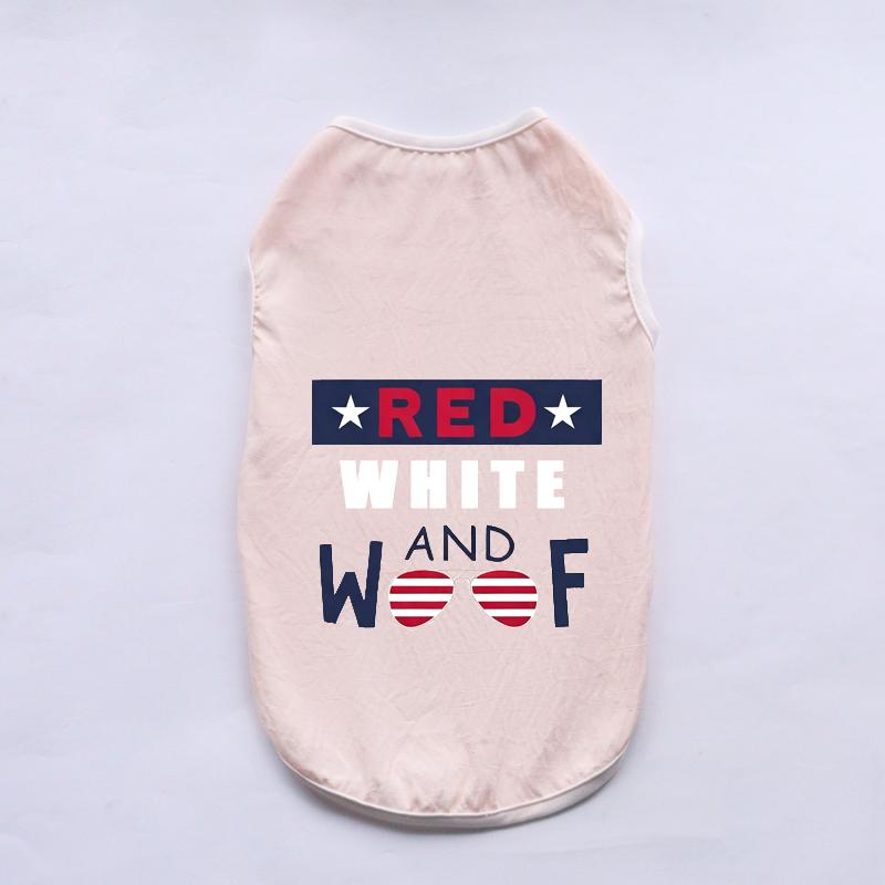 Soft Cotton Pet Sleeveless Vest Solid‑Color Breathable Cat Shirts Comfortable Wear‑Resistant Home Clothes