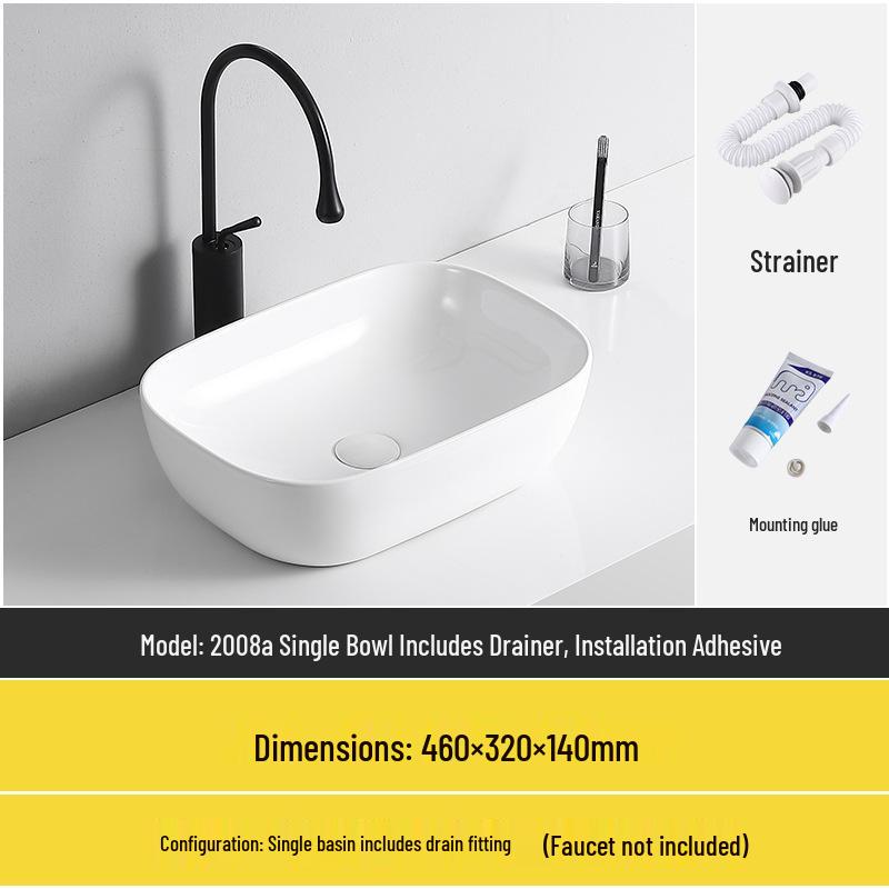 Tengxiang Ceramic Sink: White Floor-Standing Luxury Basin with Cabinet for Bathroom or Balcony