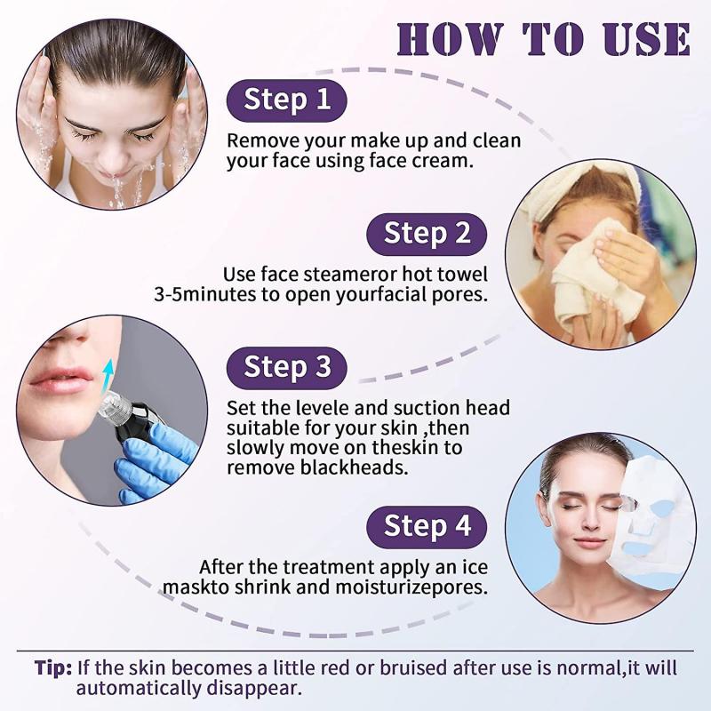 Mitesserentferner, Porenreiniger, Hautpflege-Werkzeug zur Mitesserentfernung