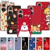 Merry Christmas Painted Cover For Honor 50 Case NTH-AN00 Silicone Soft Slim Phone Case For Honor 50 Lite Honor50 Pro Capa Bumper