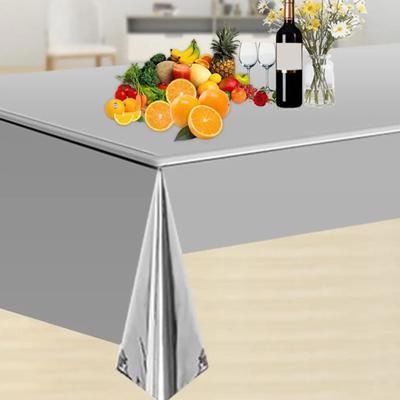 Tischdecke, wasserdichte Tischdecke, einfarbig, reißfest, leicht zu reinigen, Schutzbezug für Esstisch