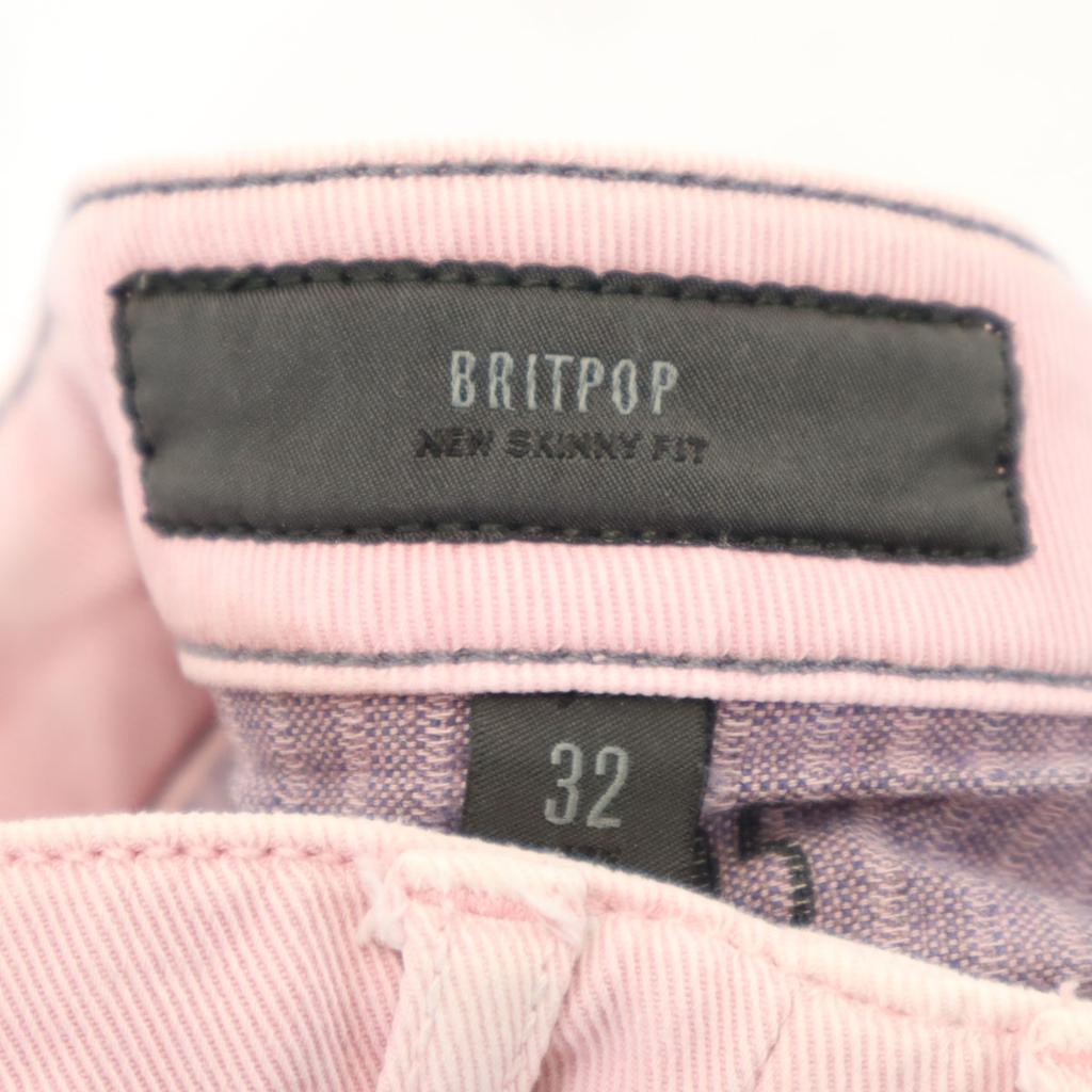 PT05 BRITPOP Smala byxor W32 rosa Herr Begagnade