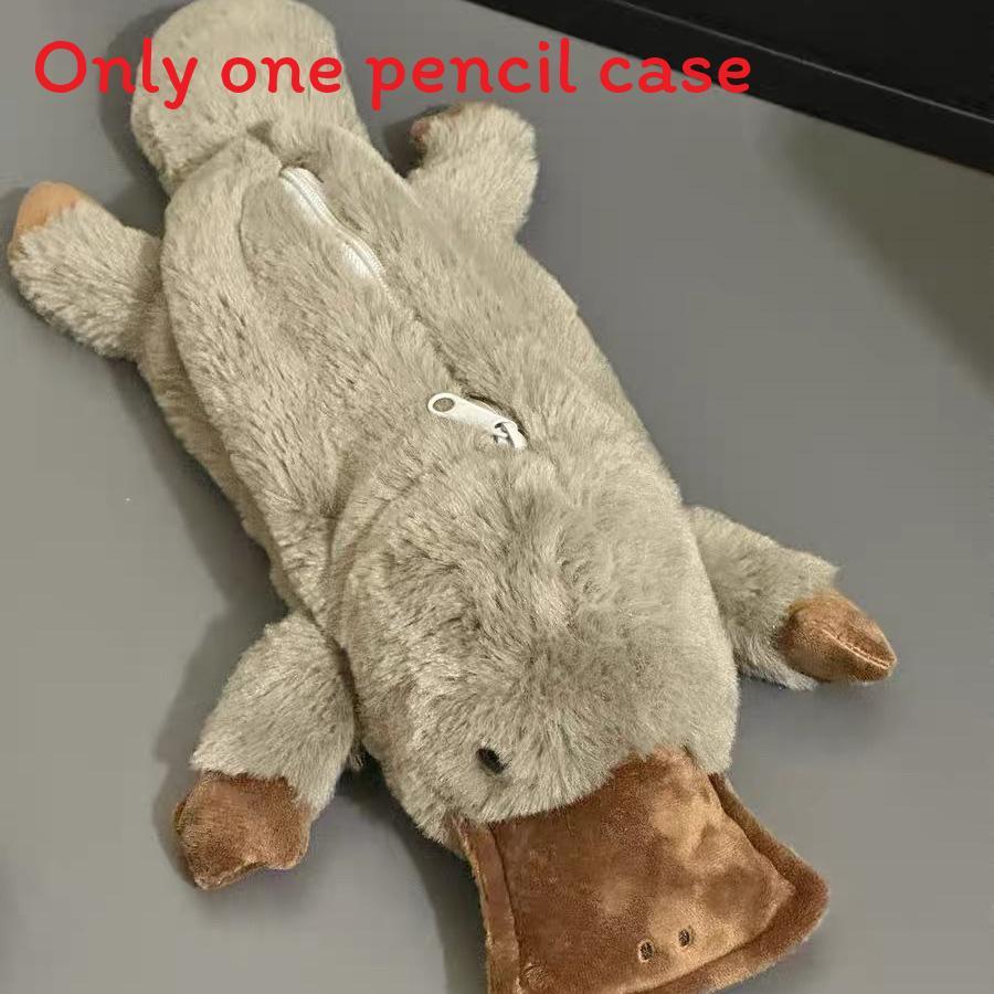 Cute Hello Kitty Piglet Tortoise Plush Toy Pen Case With Soft Plush Material For Kids And Teens