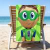 Ultra-Soft Beach Towel with Super Why Theme,Ideal for Pool - Camping, Diving - Perfect Travel Essential, Vibrant Beach Towel.