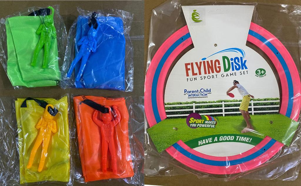 Fumemo Frisbee Mini Spadochron Zabawka Latająca Popularny Zestaw, Talerz, Spadochron w Kształcie Pączka, Latający Wysoko, Na Zewnątrz, Park, Dzieci, Dorośli, Zabawa,