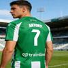 2026  Real Betis Leisure Outdoor Sports Fast Drying Breathable Adult and Children's Same Style Football T-shirt - Parent Child