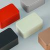 Sealed Tinplate Jar Square Storage Boxes Portable Food Packaging Containers  For Tea Candy Cookies